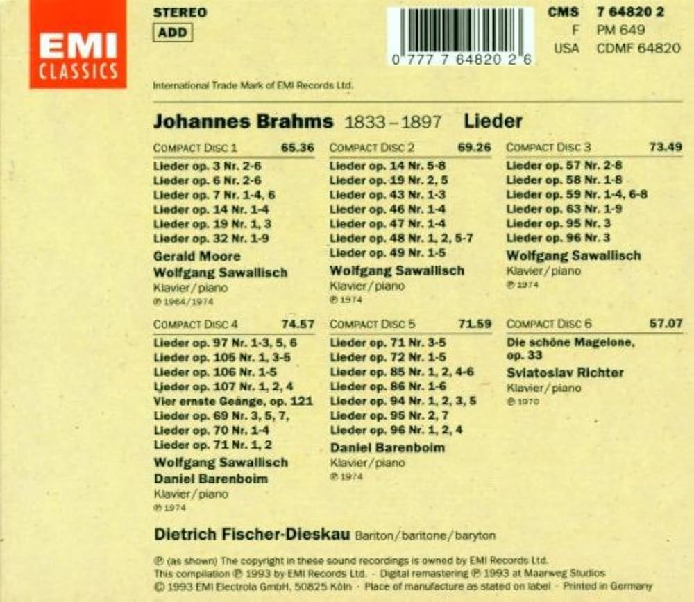 【中古】 Beethoven ベートーヴェン / Lieder: Prey Br R.lewis P +brahms Amazon.co.jp: Beethoven/Brahms: Lieder: ミュージック
